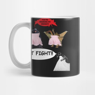 Cat fight at the Monster Ball Mug